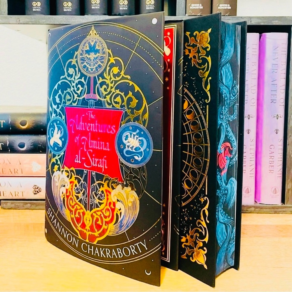 Fairyloot Signed The Adventures of Amina Al-Sirafi by Shannon Chakraborty